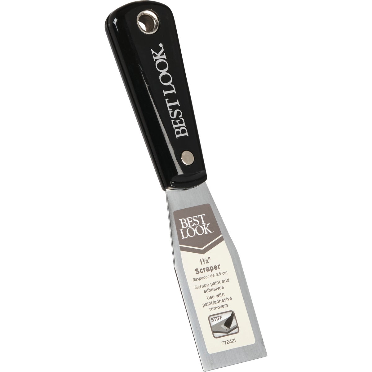 Master Painter 1-1/2 In. Stiff Ergonomic Grip Scraper