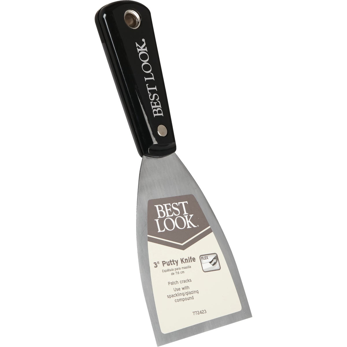 Master Painter 3 In. Flex Ergonomic Grip Putty Knife