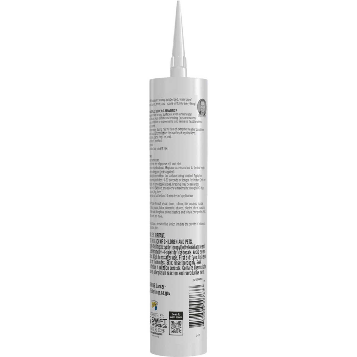 Flex Glue 10 Oz. White Multi-Purpose Adhesive Image 7