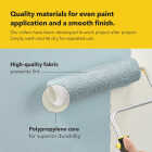 Purdy Altitude 4-1/2 In. x 3/8 In. Jumbo Mini Microfiber Roller Cover (2-Pack) Image 3