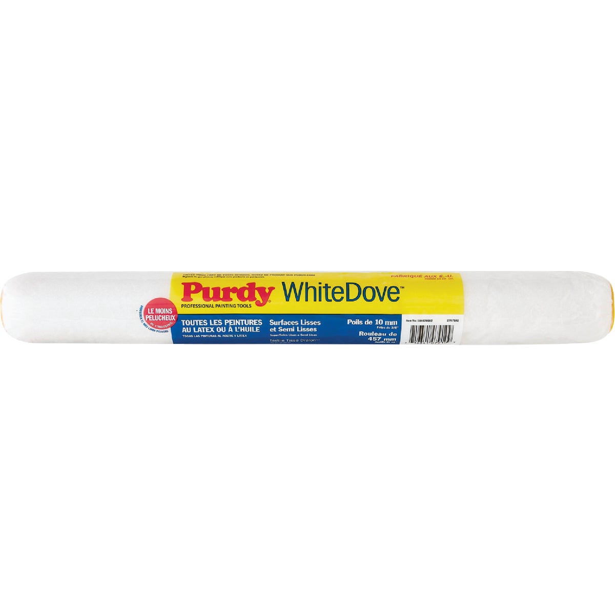 Purdy White Dove 18 In. x 3/8 In. Woven Fabric Roller Cover Image 6