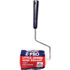 Premier Z-Pro 4 In. x 3/8 In. Semi-Smooth Knit Paint Roller Cover & Frame Image 1