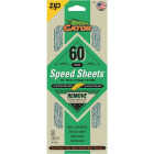 Gator Grit 3 In. x 9 In. Coarse ZIP Speed Sheet, 60 Grit (5-Pack) Image 1