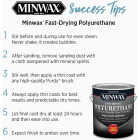 Minwax Gloss Fast-Drying Interior Polyurethane, 1 Qt. Image 6
