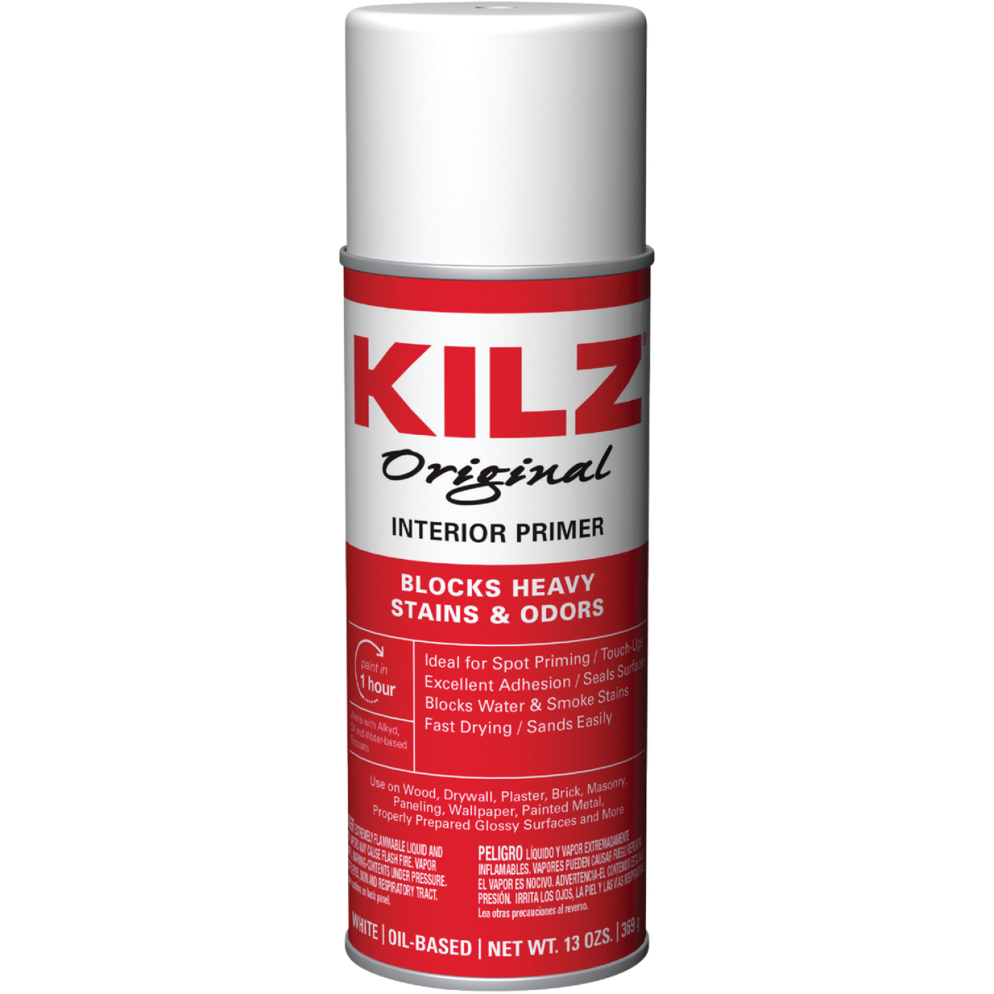 Kilz Original 13 Oz. Primer Sealer Stainblocker Spray, White Image 1