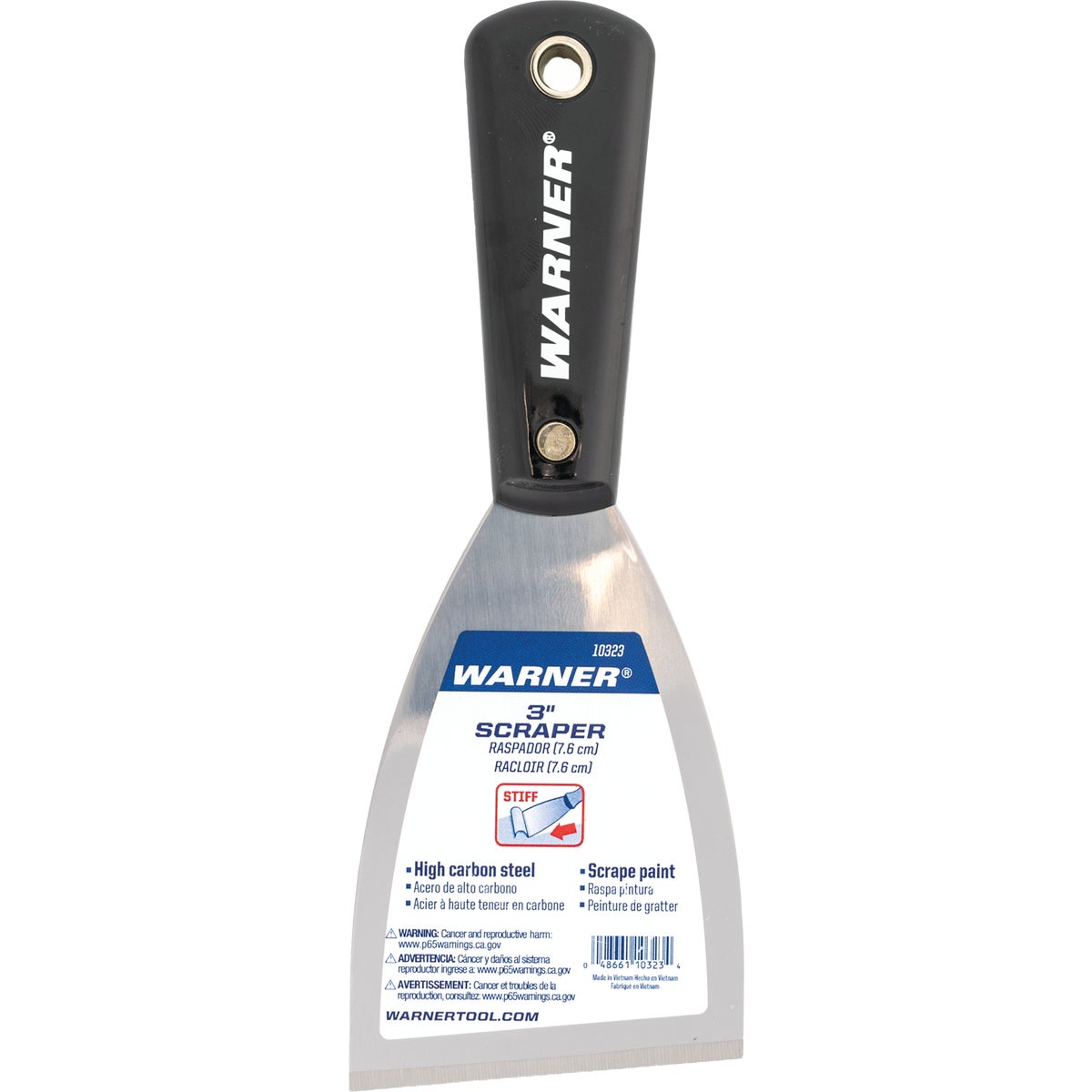 Warner Painter's Series 3 In. Stiff Paint Scraper Image 2
