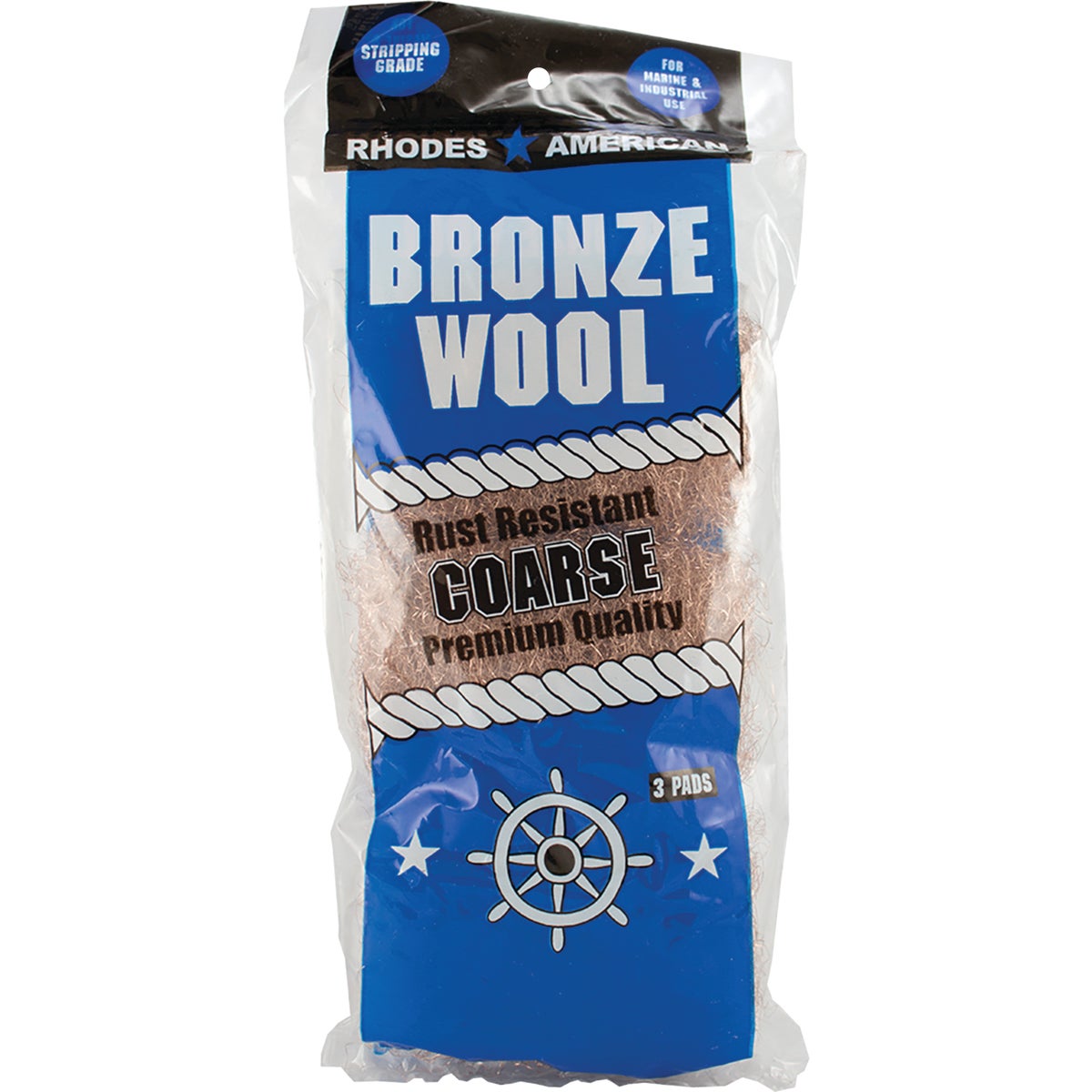 Homax Coarse Bronze Wool (3-Pack)