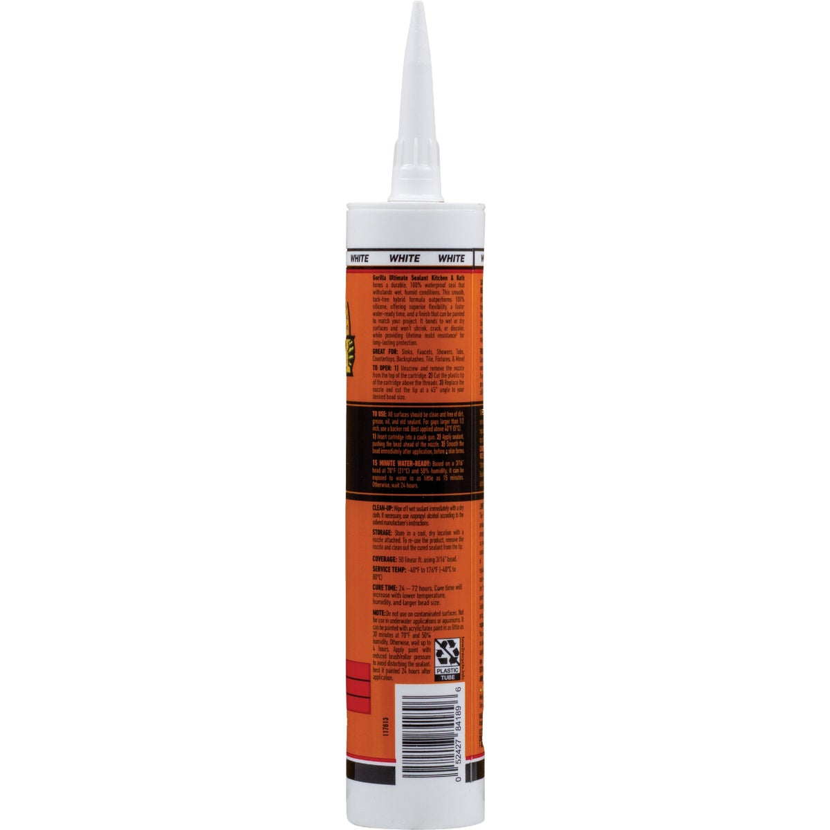 Gorilla 9 Oz. Ultimate Kitchen & Bath Sealant, White Image 2