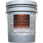 Best Look Latex Paint & Primer In One Flat Enamel Interior Wall Paint, Neutral Base, 5 Gal. Image 1