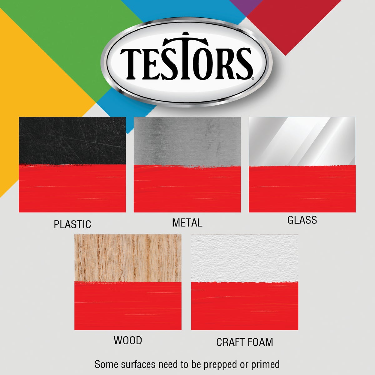 Testors Craft 0.25 Oz. Metallic Enamel Brush Paint, Gold Image 4