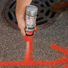 Krylon Mark-It 730708 Industrial SB Fluorescent Orange Inverted Marking Paint Image 4