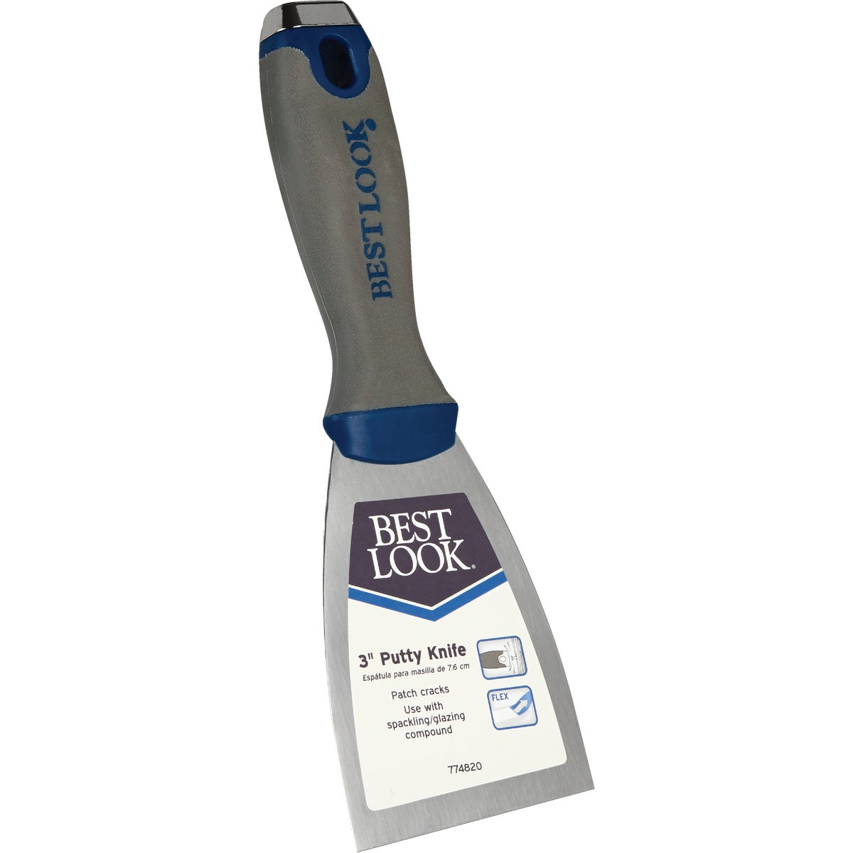 Master Painter 3 In. Soft Grip Flex Scraper