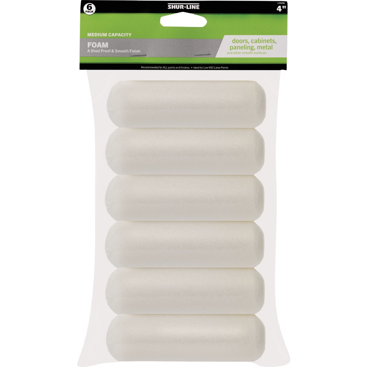 Shur-Line Best 4 In. Foam Roller Cover (6-Pack)
