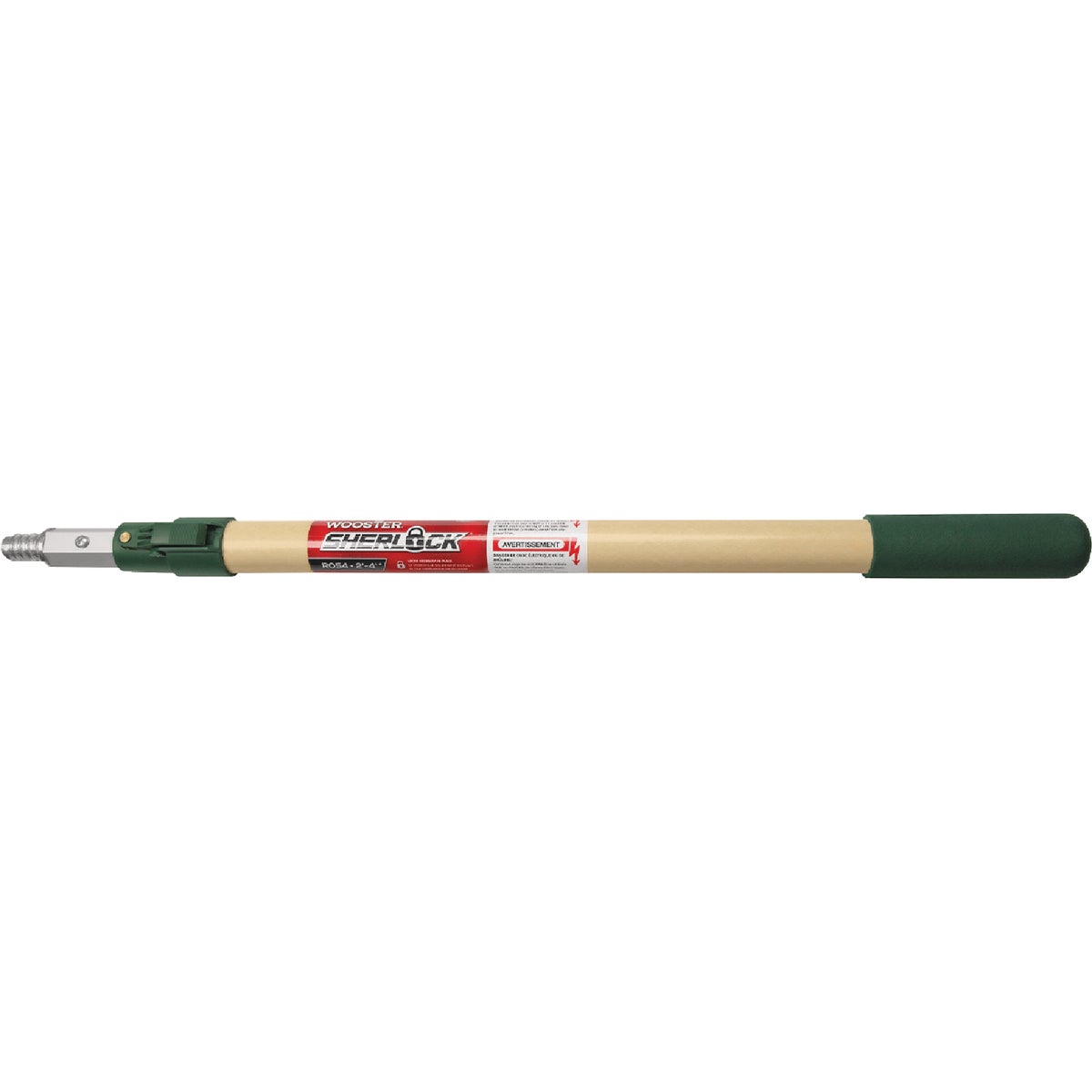 Wooster Sherlock 2 Ft. To 4 Ft. Aluminum/Fiberglass Extension Pole