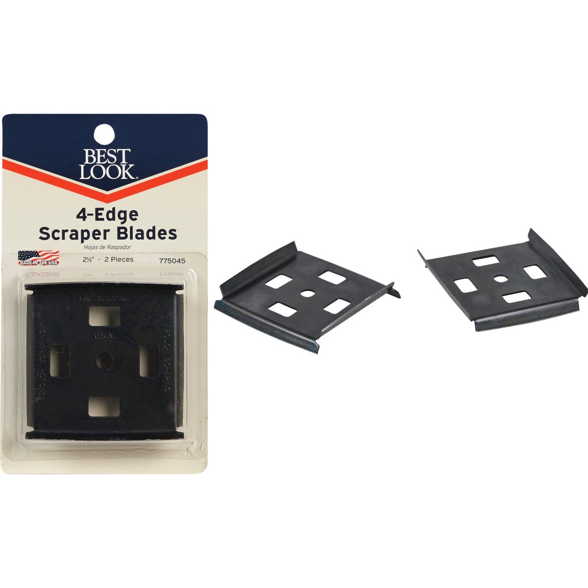 Master Painter 2-1/2 In. 4-Edge Replacement Scraper Blade (2-Pack)