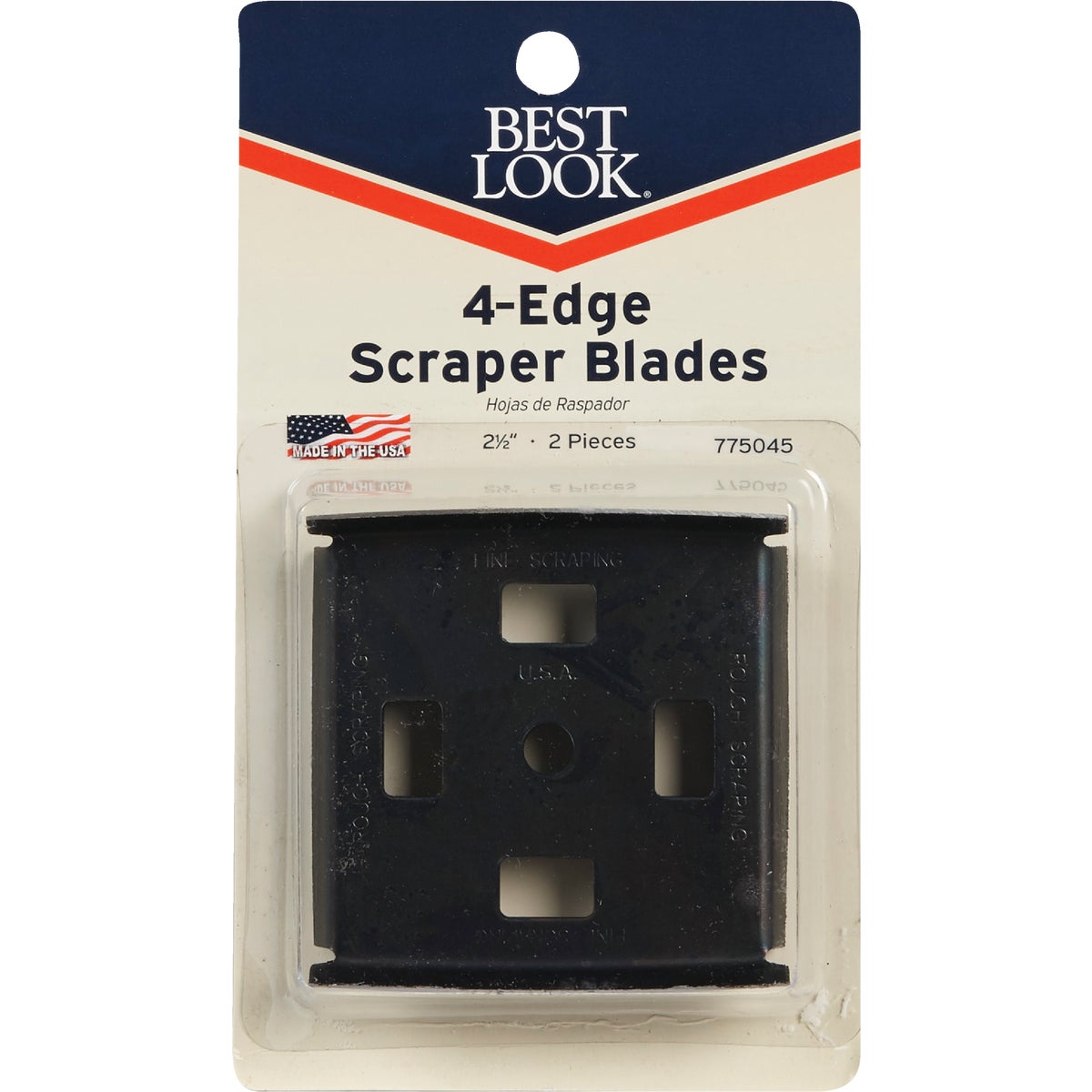 Master Painter 2-1/2 In. 4-Edge Replacement Scraper Blade (2-Pack) Image 2