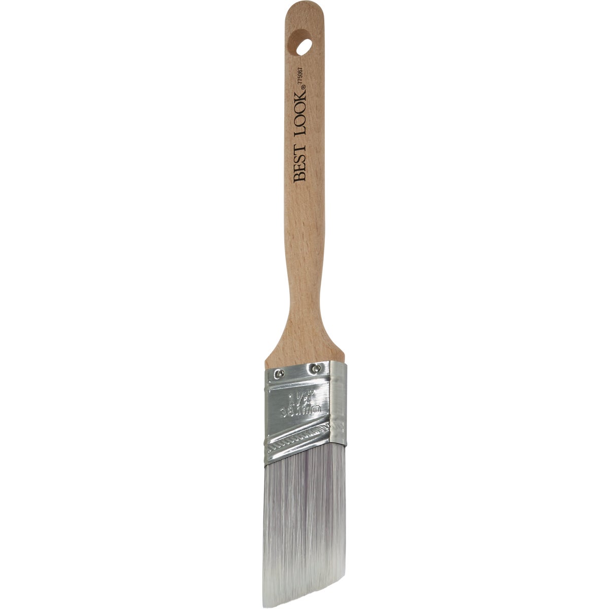 Best Look Premium 1.5 In. Angle Nylyn Paint Brush Image 3