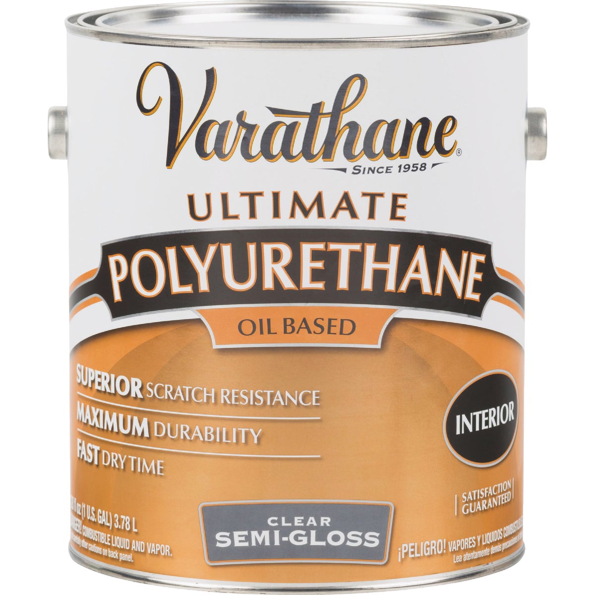 Varathane Semi-Gloss Interior Polyurethane, 1 Gal. Image 7