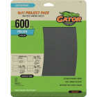 GatorGrit 9 In. x 11 In. Ultra Fine 600-Grit Sandpaper (5-Pack) Image 1
