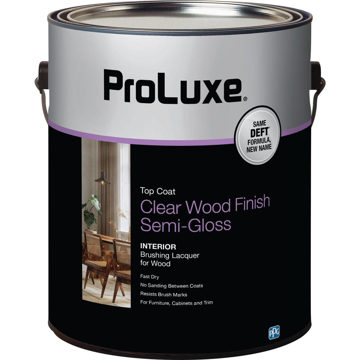 ProLuxe Semi-Gloss Quart 100 Sq. Ft./Qt. Lacquer Image 1