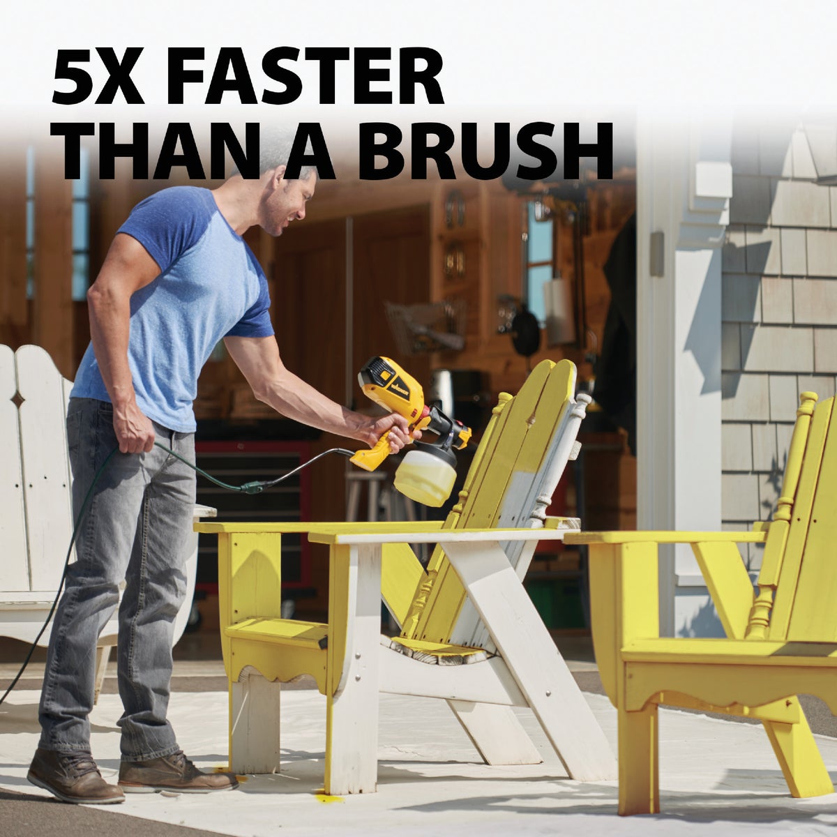 Wagner Control Spray Xtra Duty Handheld HVLP Stain Sprayer Image 4