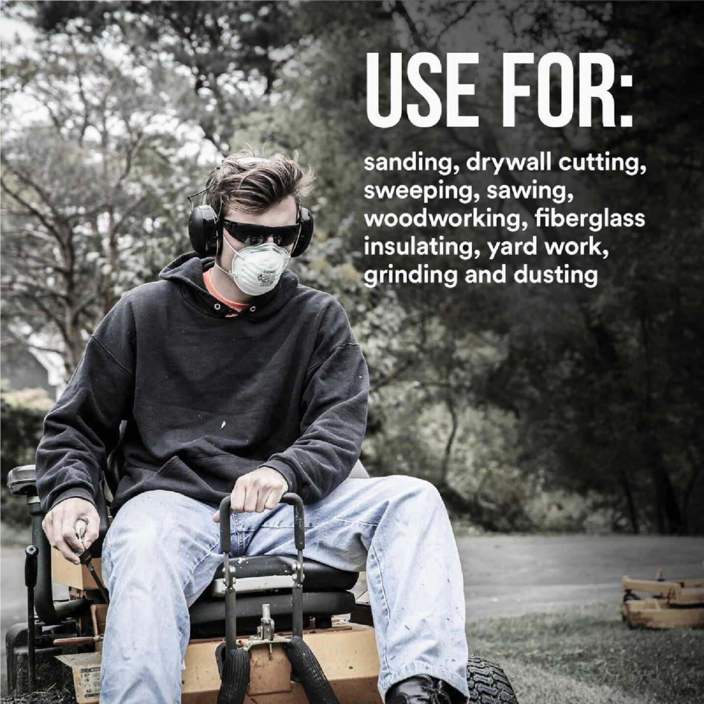 3M N95 Particulate Respirator for Sanding & Fiberglass (20-Pack) Image 5