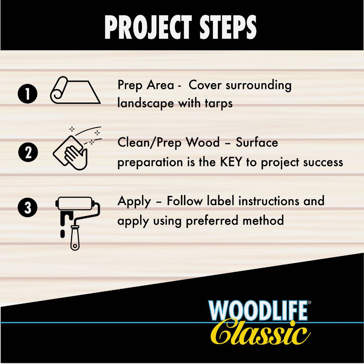 Rust-Oleum Woodlife Clear Water-Based Classic Wood Preservative, 1 Qt. Image 6