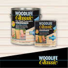 Rust-Oleum Woodlife Clear Water-Based Classic Wood Preservative, 1 Gal. Image 3