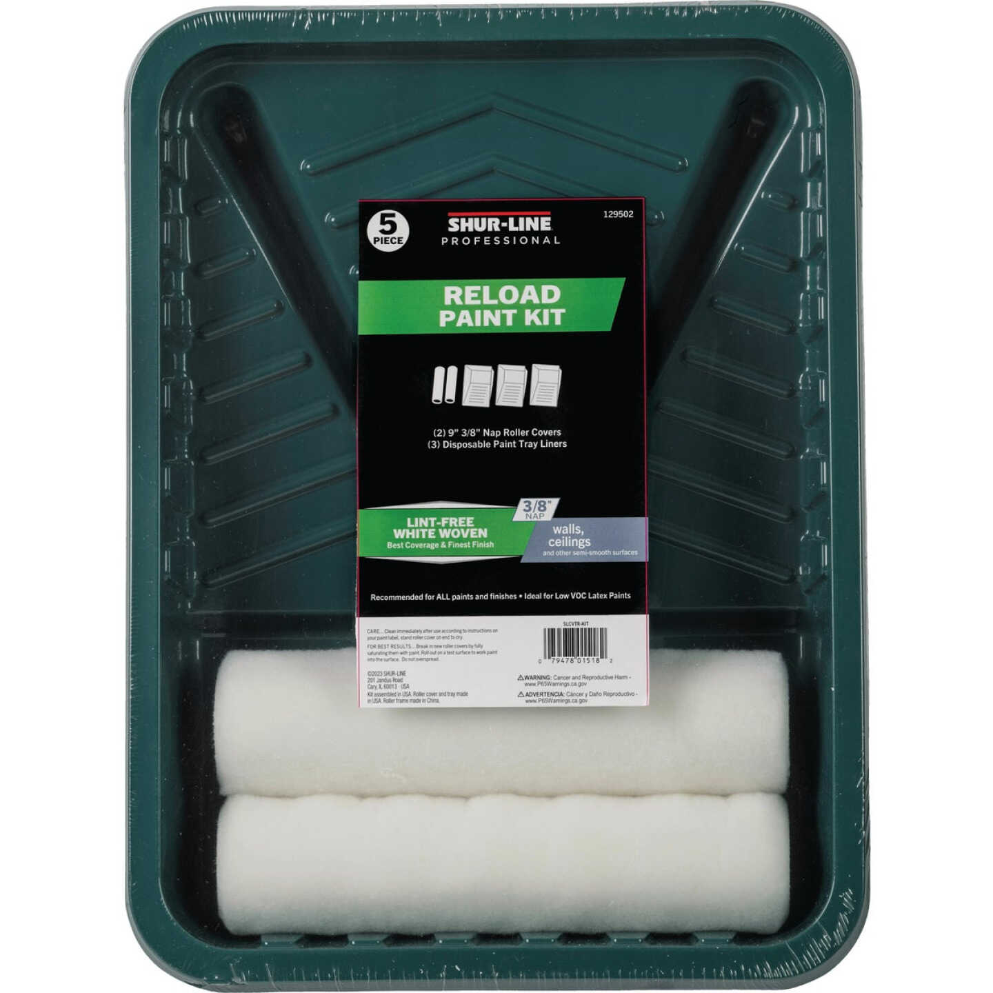 Shur-Line Professional Paint Roller & Tray Set (5-Piece) Image 1