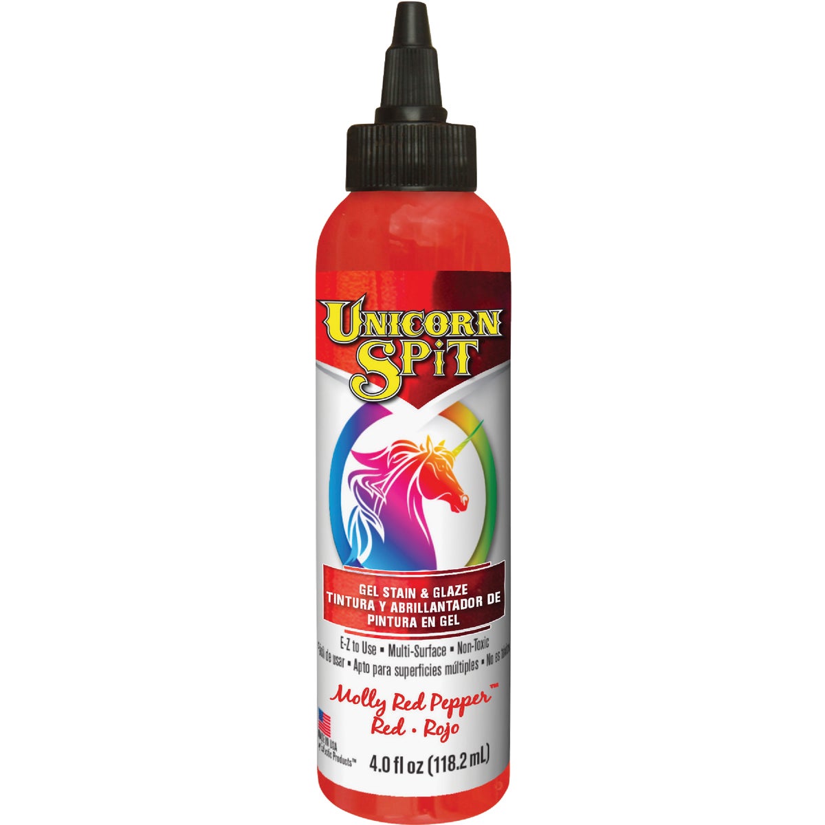 Unicorn Spit 4 Oz. Molly Red Pepper Paint, Gel Stain & Glaze
