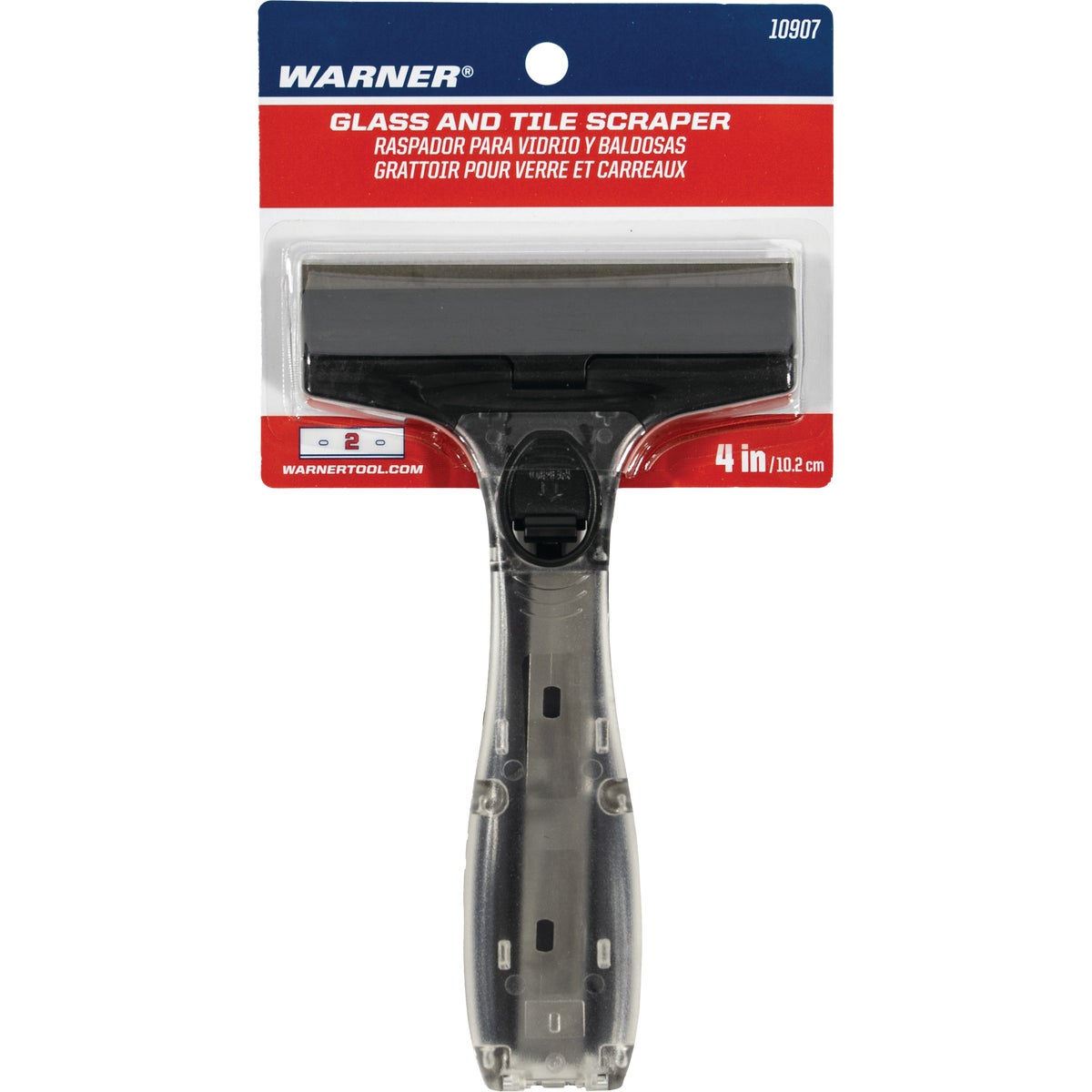 Warner 4 In. Glass and Tile Scraper