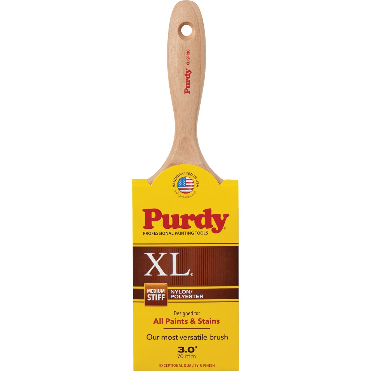 Purdy XL Sprig 3 In. Flat Trim Paint Brush