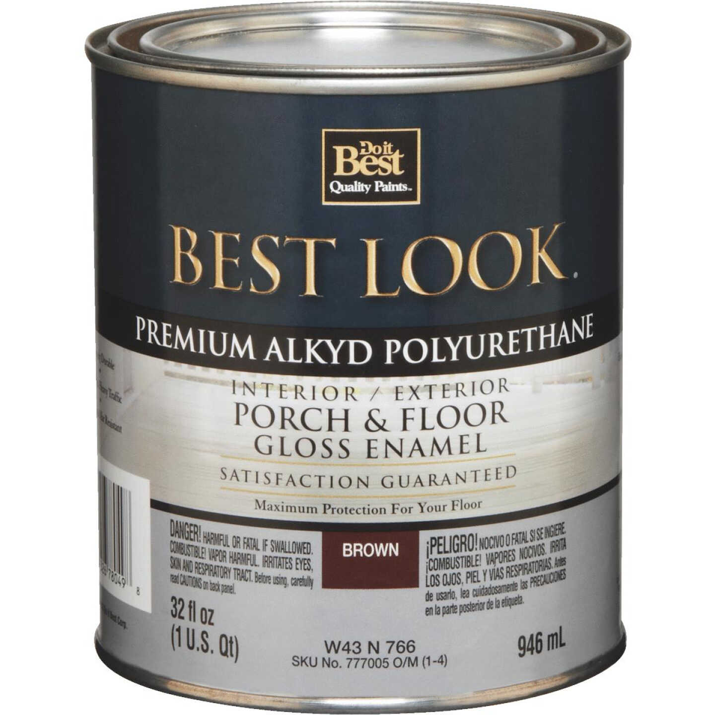 BROWN POLY FLOOR PAINT Image 1