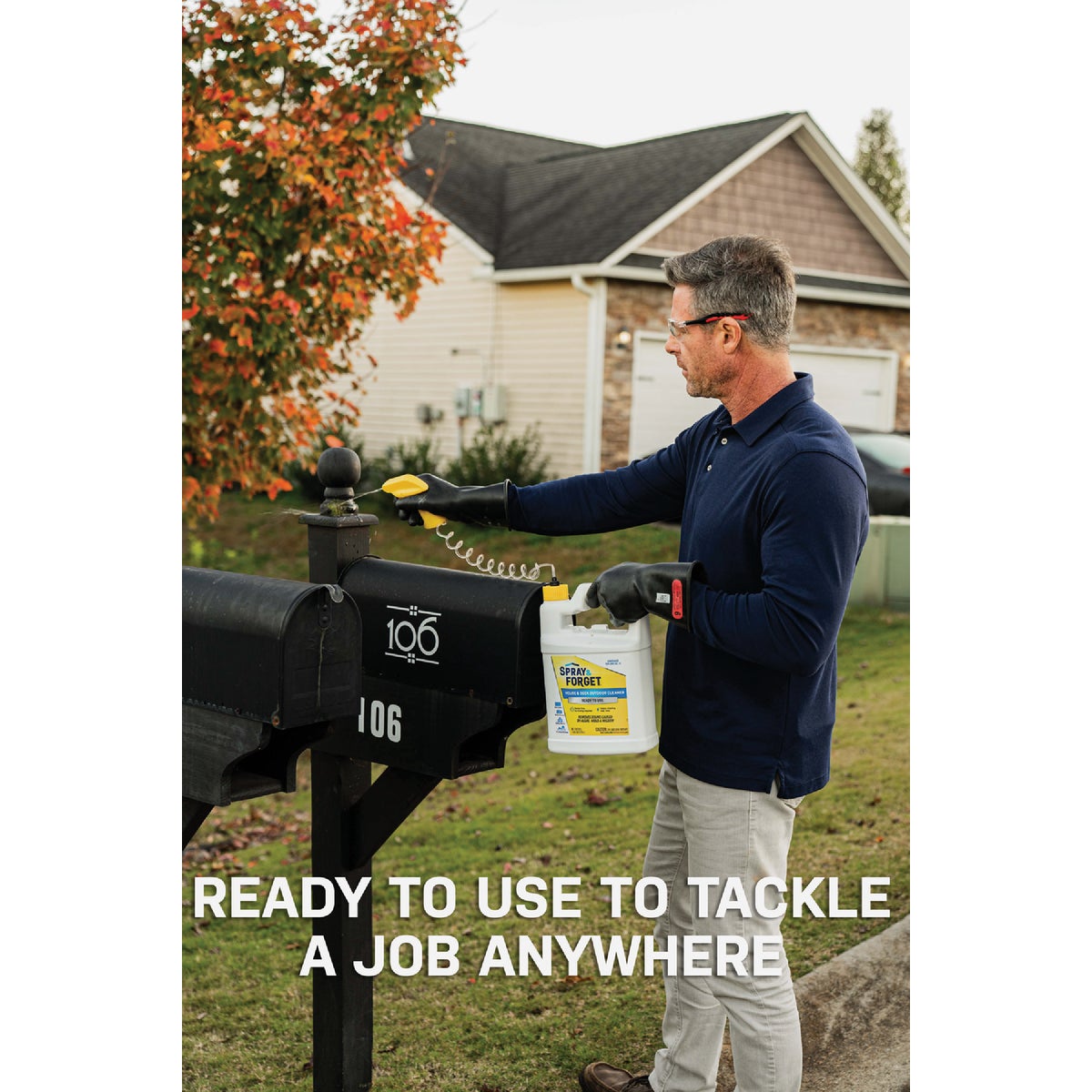 Spray & Forget 1 Gal. Ready-to-Use House & Deck Outdoor Cleaner Image 2