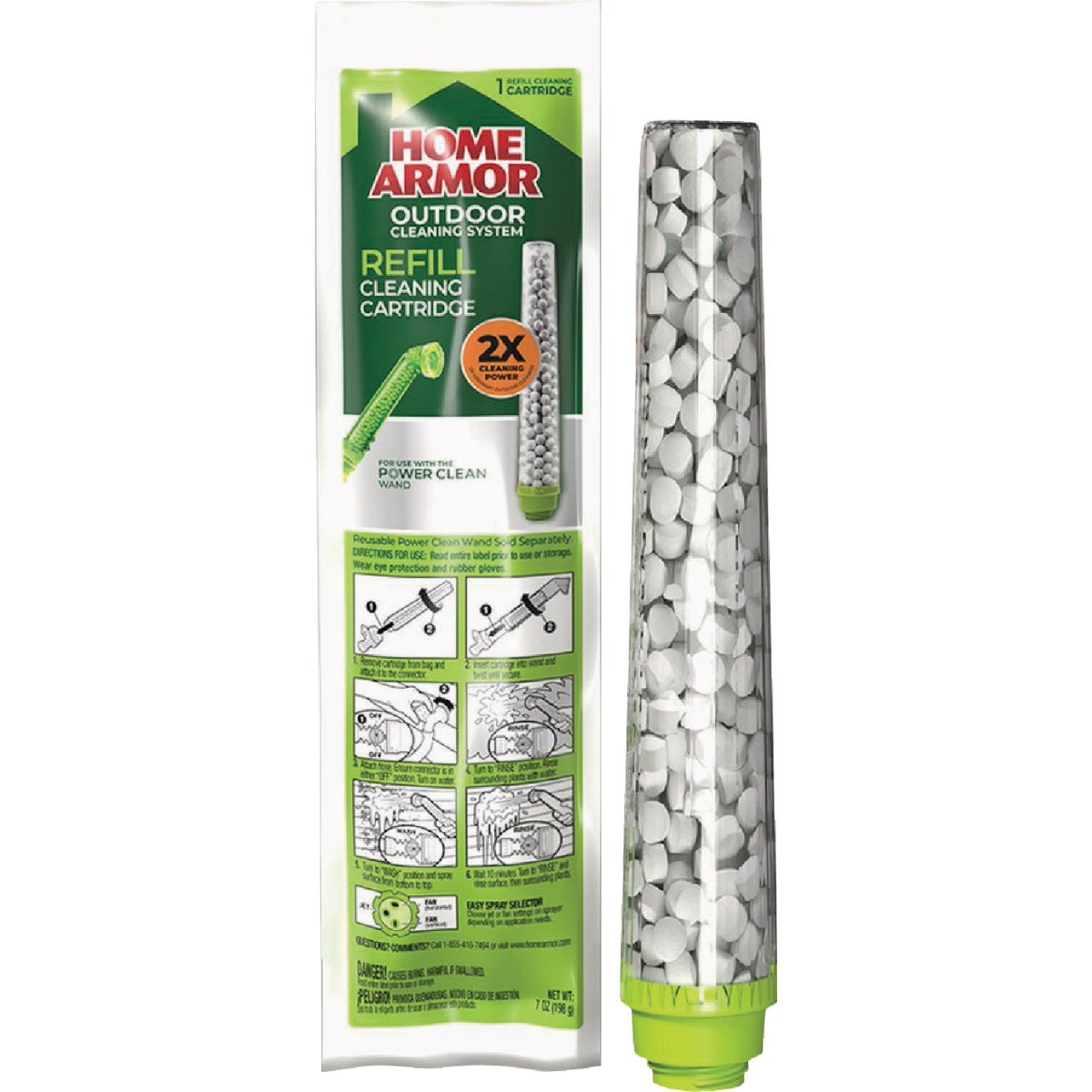 Home Armor Power Clean Wand Refill Cleaning Cartridge