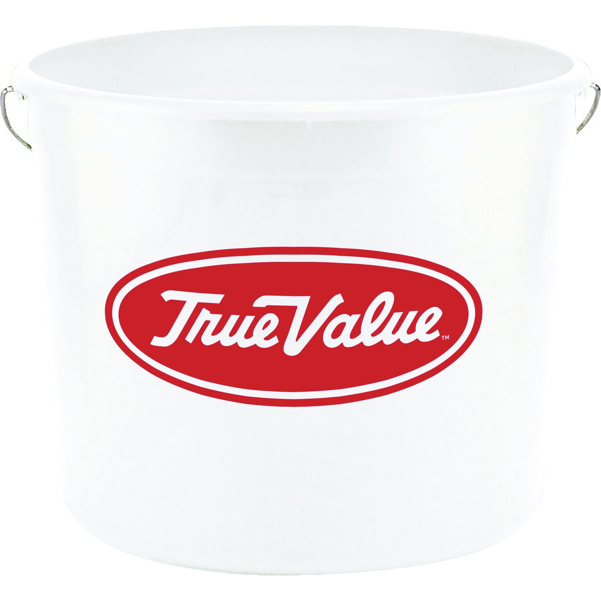 True Value 2 Gal White Plastic Pail Image 1