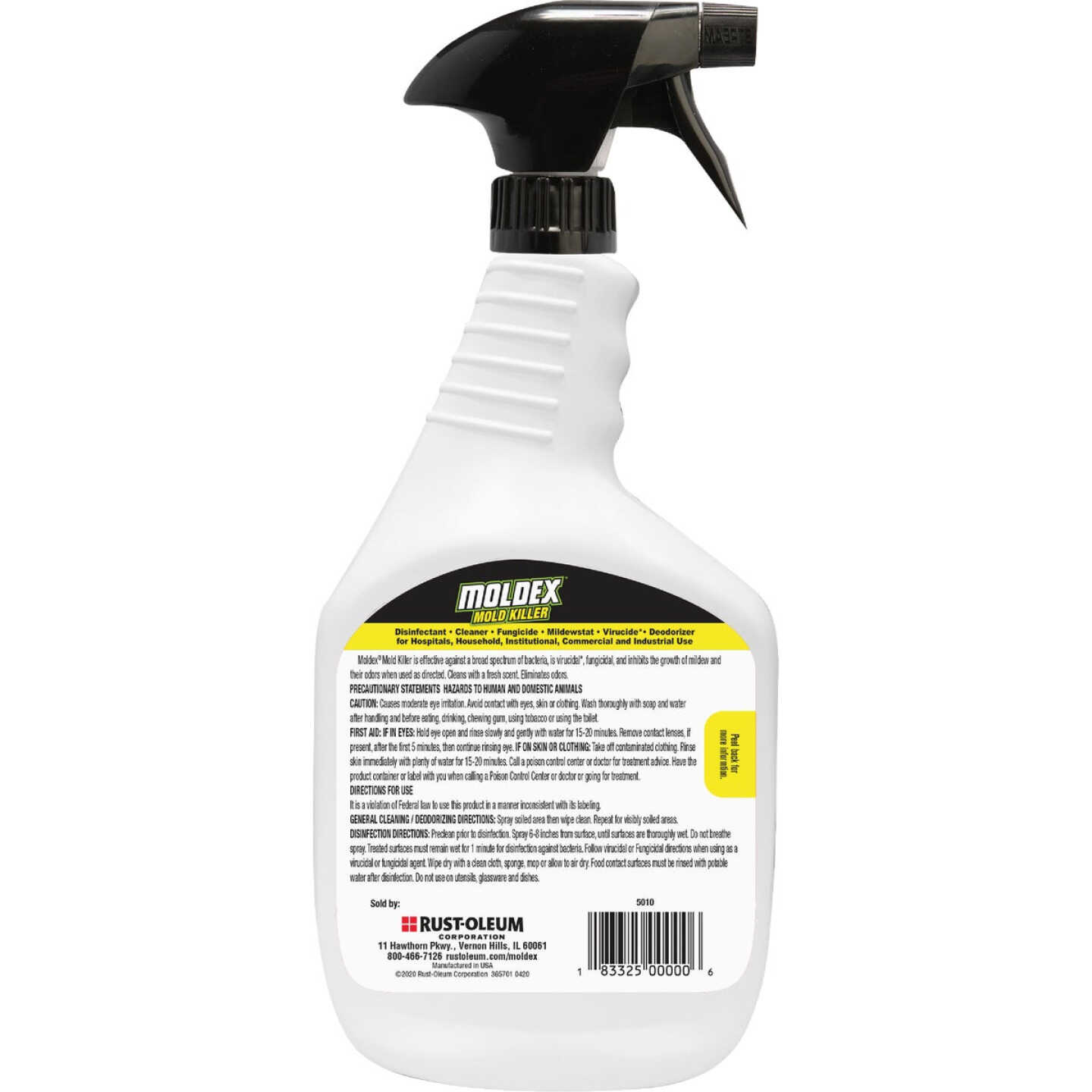 Moldex 32 Oz. Disinfectant Mold Killer Image 5