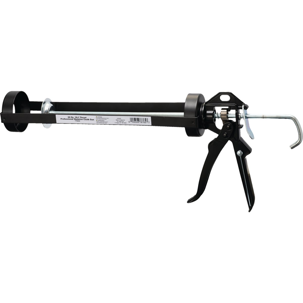 29 Oz. 16:1 Thrust Professional Skeleton Caulk Gun