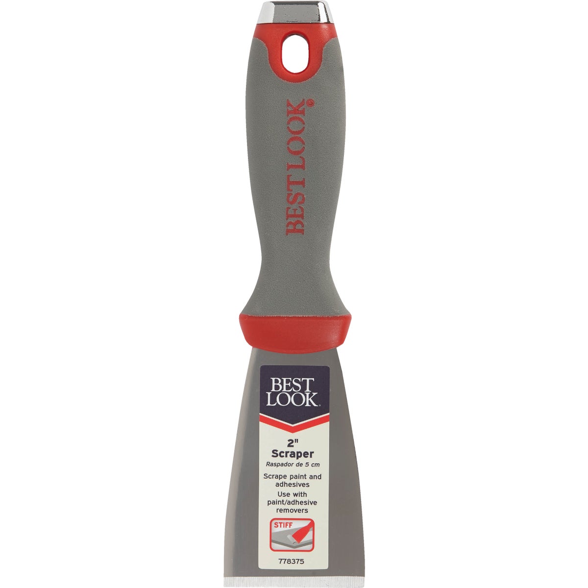 Master Painter 2 In. Soft Grip Stiff Scraper Image 2