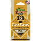 Gator Large 3 In. x 5 In. x 1 In. 320-Grit EZ123 Jumbo Sanding Sponge Image 1