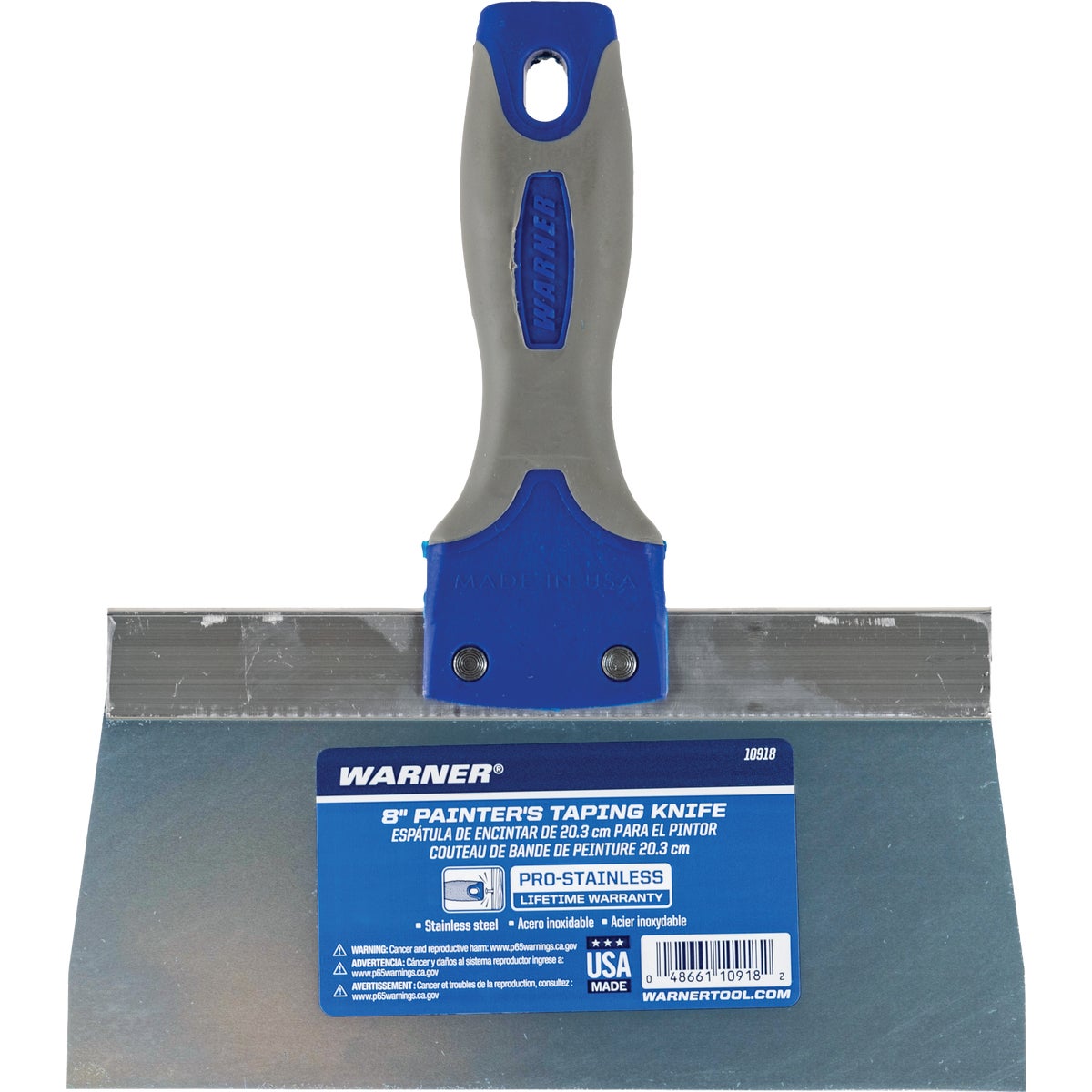 Warner ProGrip 8 In. Stainless Steel Taping Knife Image 2