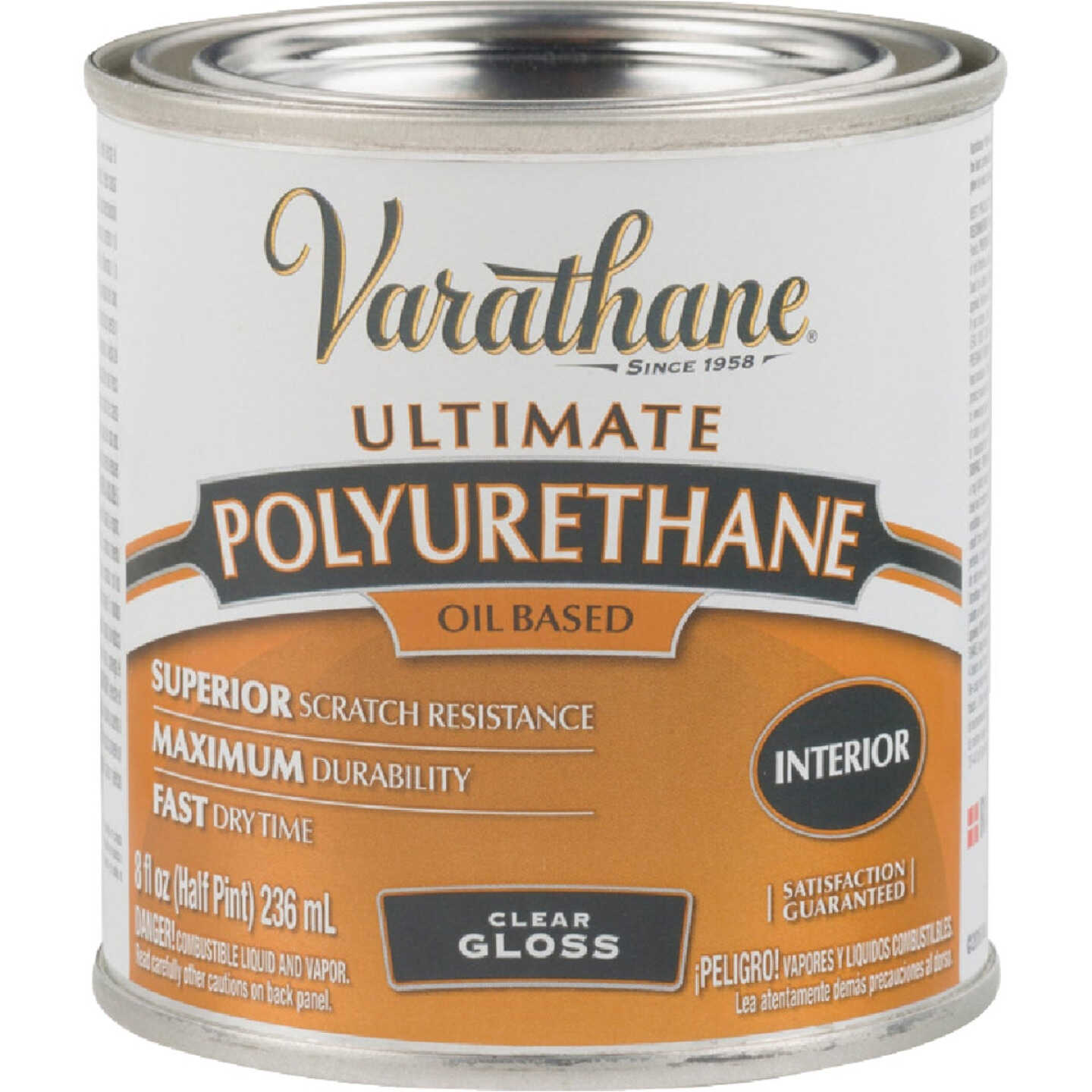 Varathane Gloss Interior Polyurethane, 1/2 Pt. Image 1
