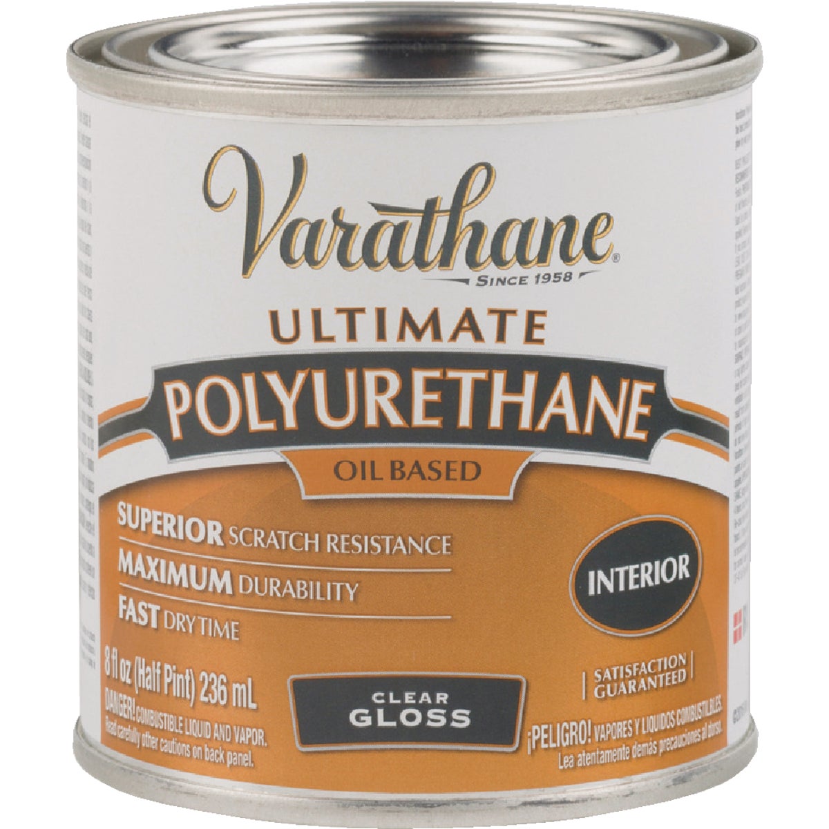 Varathane Gloss Interior Polyurethane, 1/2 Pt. Image 7