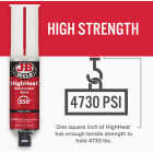 J-B Weld 0.85 Oz. HighHeat Heat Resistant Epoxy, Syringe Image 4