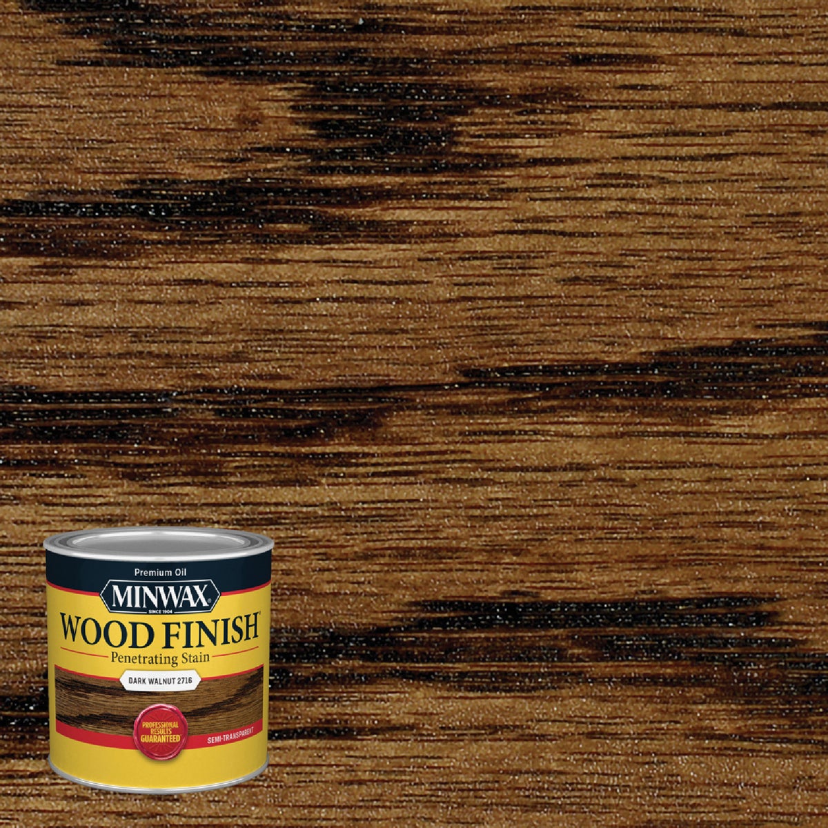 Minwax Wood Finish Penetrating Stain, Dark Walnut, 1/2 Pt. Image 1