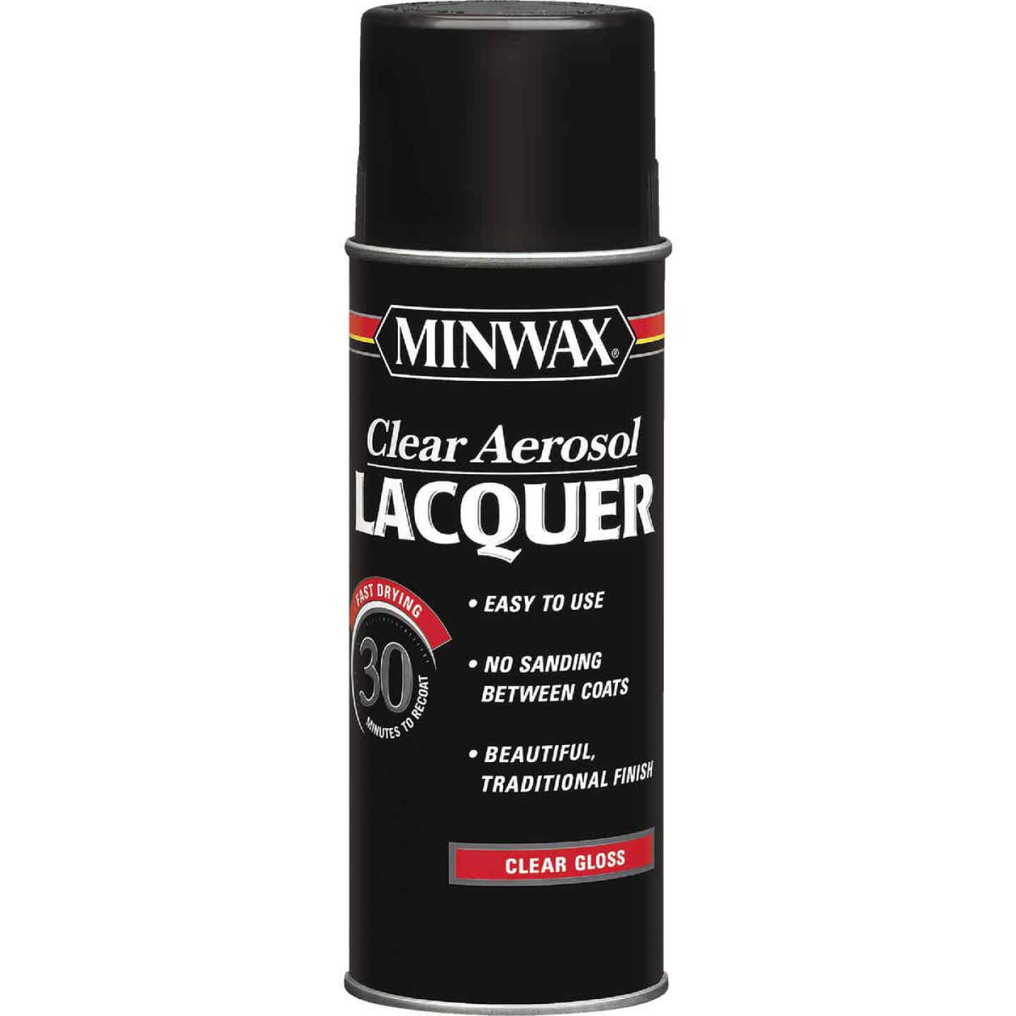 Minwax 11.5 Oz. Clear Gloss Spray Lacquer Image 1