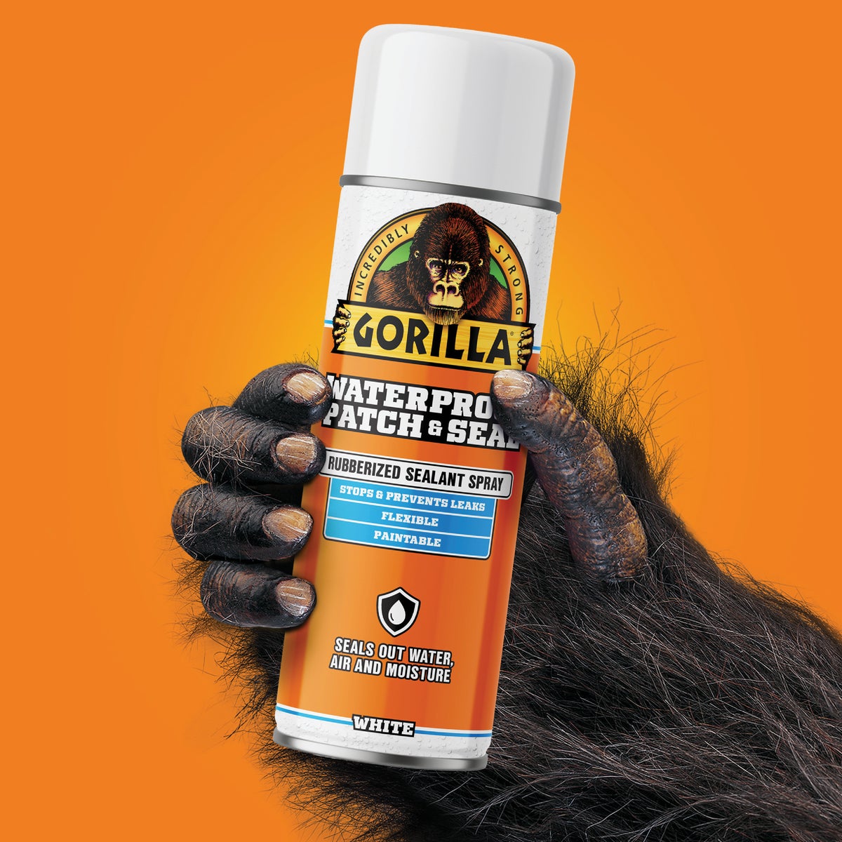 Gorilla 14 Oz. White Waterproof Patch & Seal Spray Image 2
