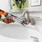 Sashco Lexel 5 Oz. Caulk Polymer Sealant, Bright White Image 2