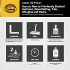 Cabot Oil Primer Low VOC, White Base, 1 Gal. Image 2