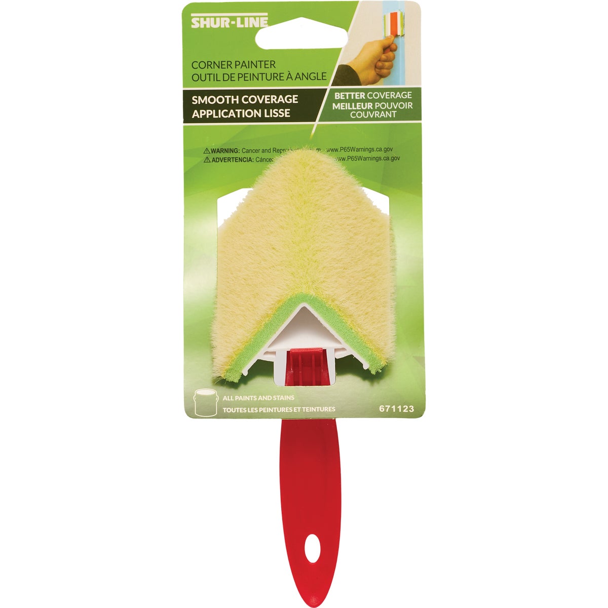 Shur-Line 3-1/2 In. x 3-1/2 In. Better Corner Pad Painter